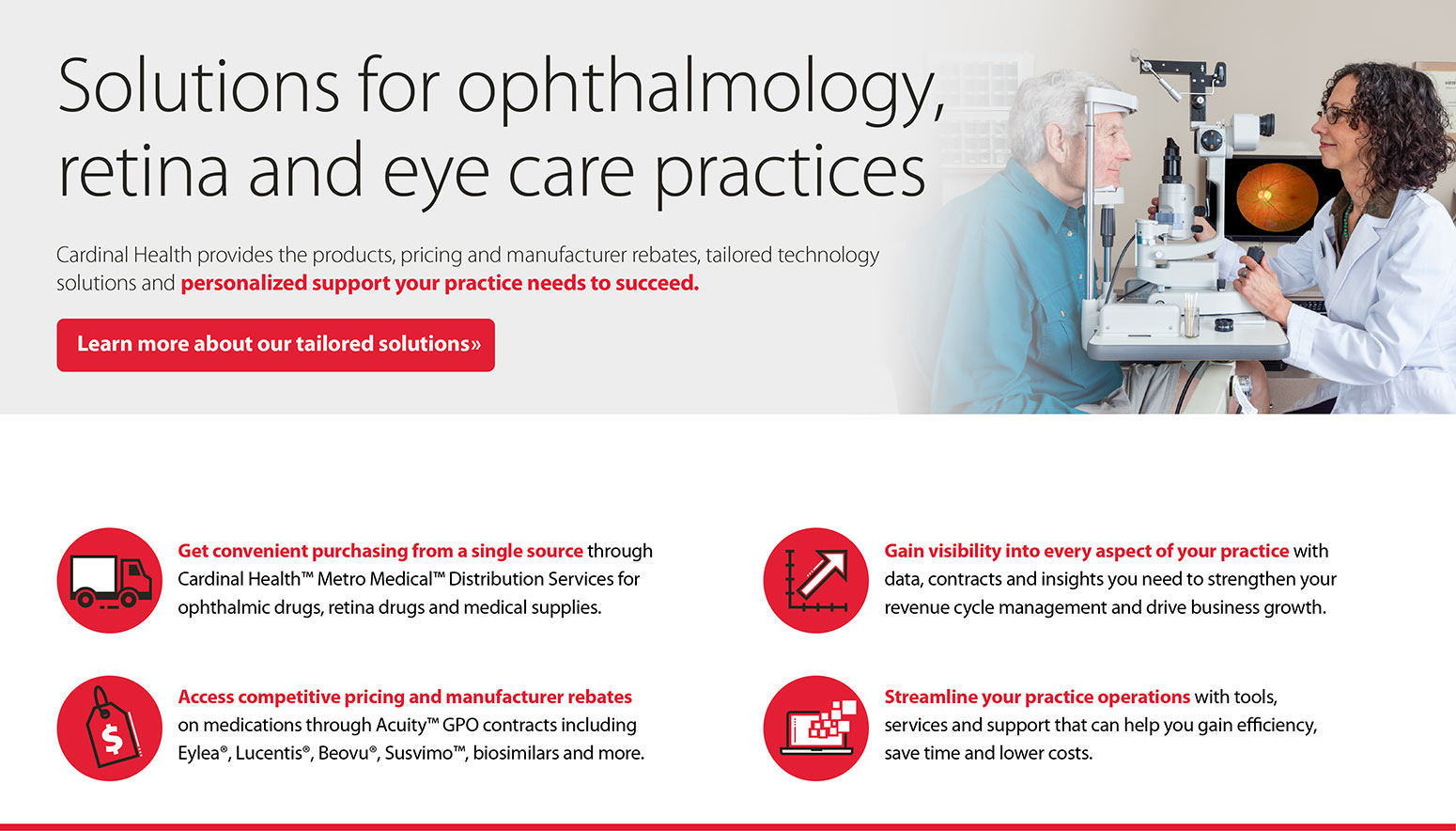 Ophthalmology Pharmaceuticals & Medical Supply Distributor Metro Medical