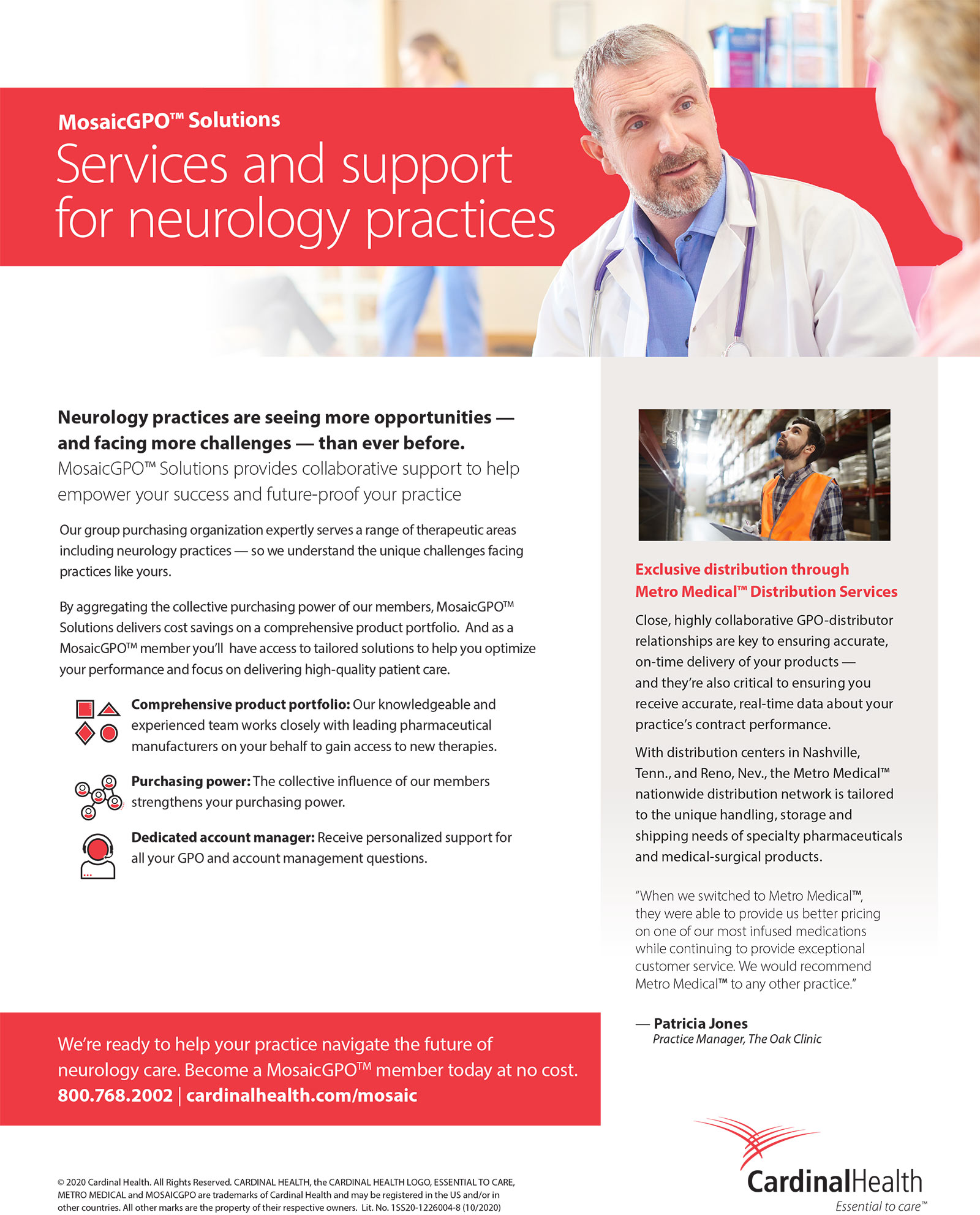 Neurology Pharmaceuticals & Medical Supply Distributor Metro Medical