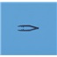 POSI-GRIP 4" PLASTIC FORCEP (TWEEZER) 100/CS