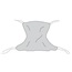 DS SLING BARIATRIC 600#CAP 4/6-PT USE W/132440