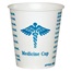 GRADUATED WAXED PAPER MEDICINE CUPS 3OZ 50 SL /CS