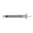 SYRINGE 1CC LUER LOCK 100/BX 8BX/CS #309628