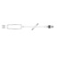 IV EXT SET .2MICRON FILTER HI PRESS MALE  RETRAC