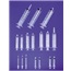 SYRINGE LUER LOCK 50-60CC W/CAP 25/BX 6BX/CS