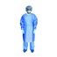 GOWN CHEMO POLY ISO UNIV BLUE 100/CS
