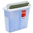 CONTAINER SHARPS 5QT CLEAR W/MAILBOX LID 20/CS