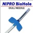 NEEDLE BIOHOLE DULL W/ROT HUB 15GX1 50/BX  10BX/CS